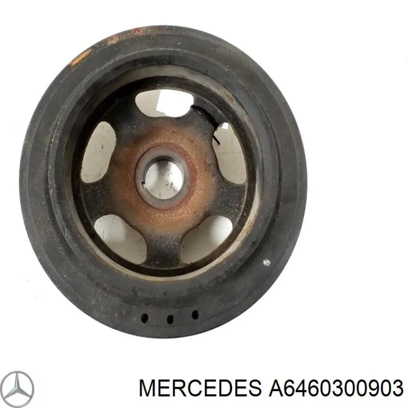Купити A6460300903 Mercedes Шків колінчастого вала