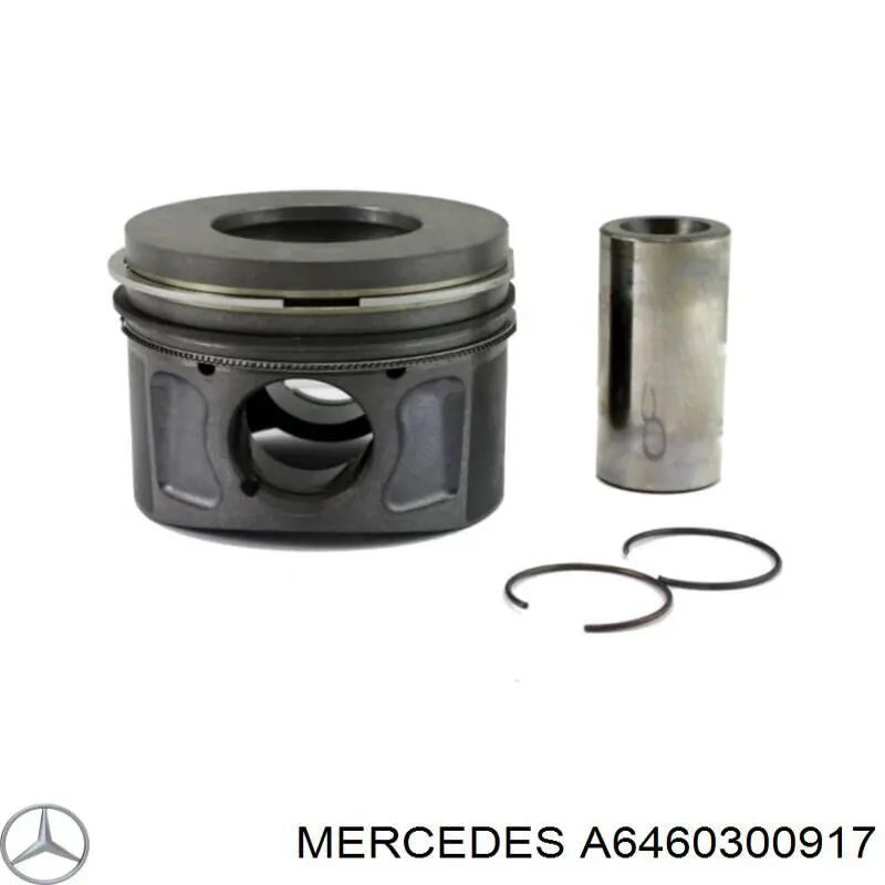 Купити A6460300117 Mercedes Поршень в комплекті на 1 циліндр, STD