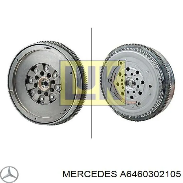 Купити A6460302105 Mercedes Маховик із зубчастим ободом в зборі