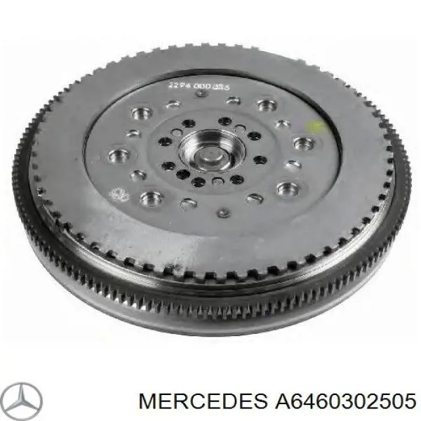 A6460302505 Mercedes маховик двигуна