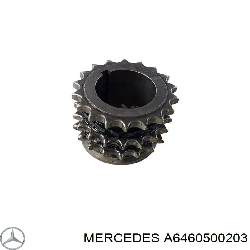 Зірка-шестерня приводу коленвалу двигуна на Mercedes S-Class (W220)