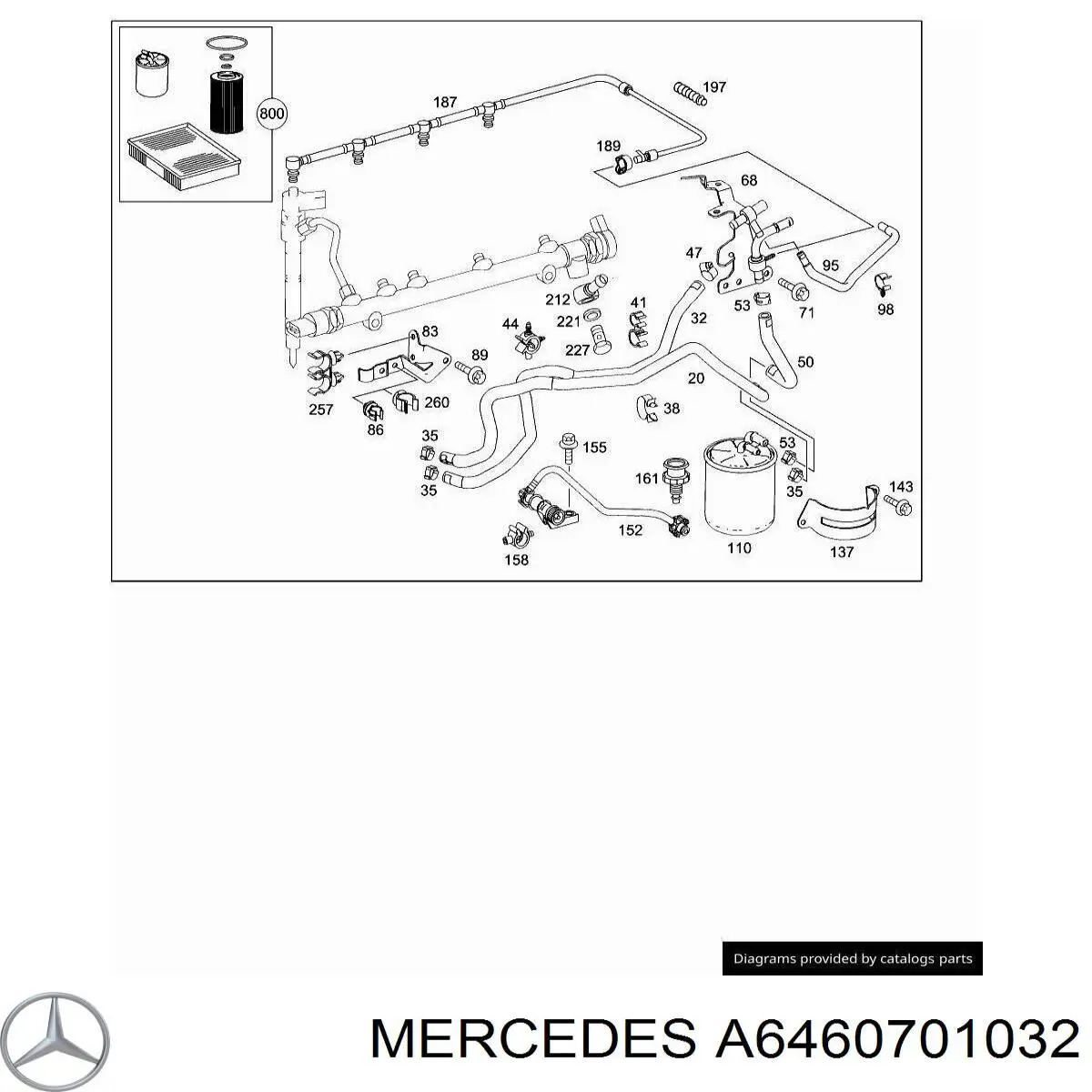 A6460701032 Mercedes 