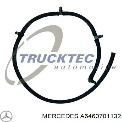 Трубка паливна, зворотня від форсунок Mercedes A6460701132 ціна, від 14.48 USD
