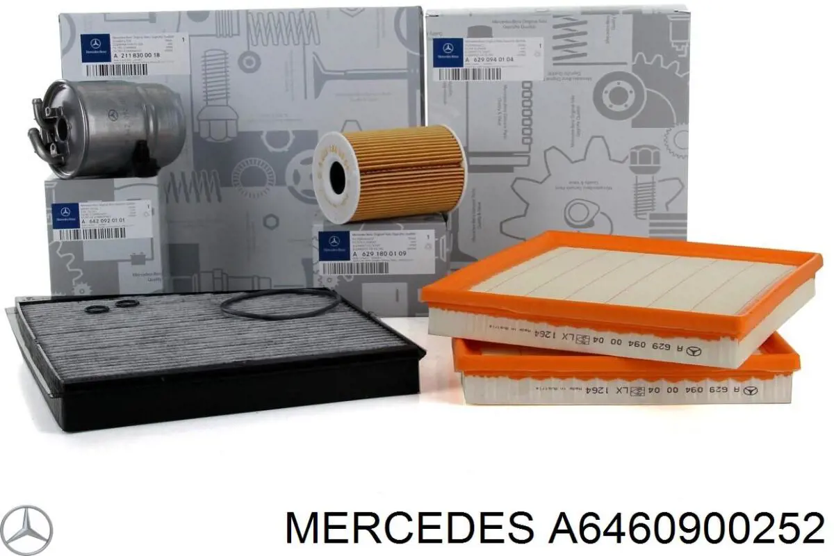 Купити A6460900252 Mercedes Фільтр-відстійник палива грубої очистки