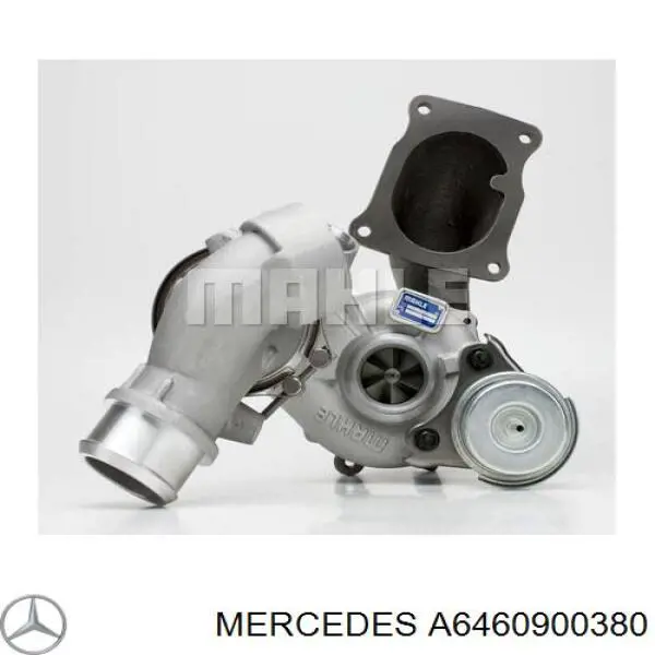 Турбіна Mercedes A6460900380 ціна, від 318.23 USD