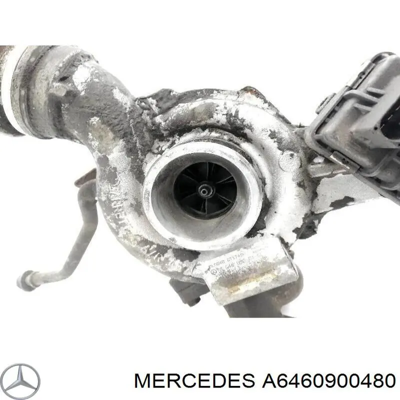Турбіна Mercedes A6460900480 ціна, від 398.59 USD