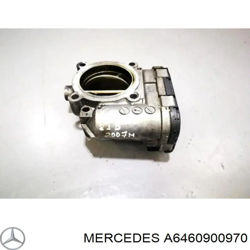 Заслінка повітряна Mercedes A6460900970