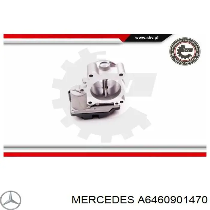 Блок дросельної заслінки Mercedes A6460901470 ціна, від 85.47 USD