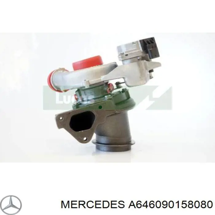 A646090158080 Mercedes турбіна