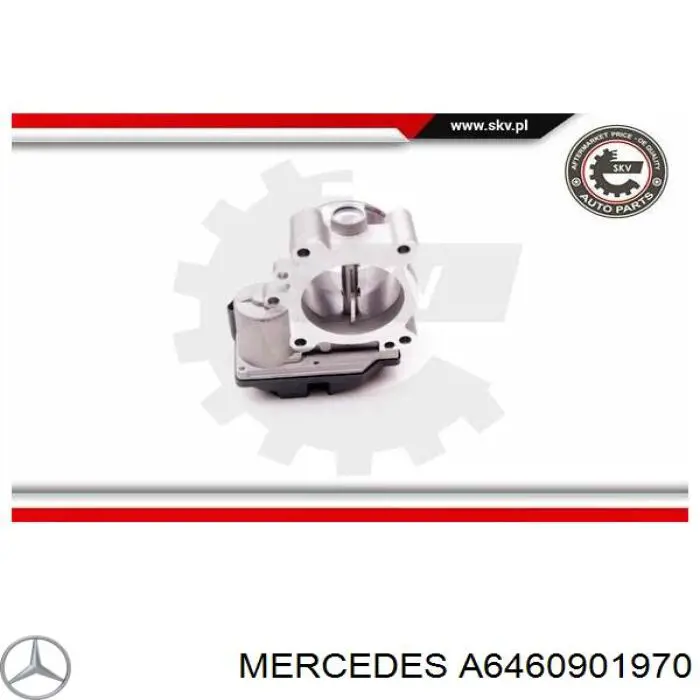 Блок дросельної заслінки Mercedes A6460901970 ціна, від 85.47 USD