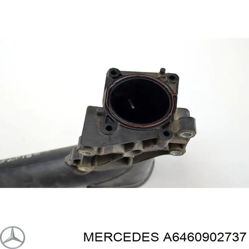 Патрубок повітряний, дросельної заслінки A6460902737 Mercedes