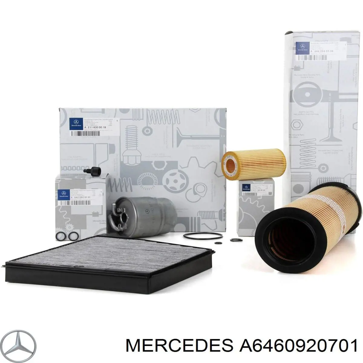 Паливний фільтр A6460920701 Mercedes