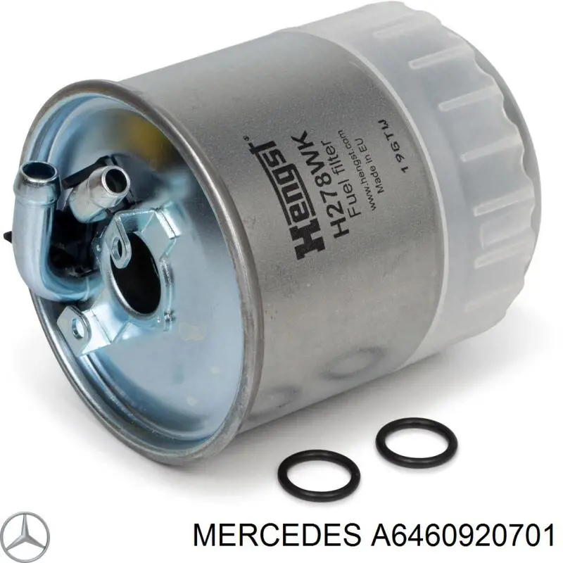 Фільтр тонкого очищення палива Mercedes A6460920701 ціна, від 18.33 USD
