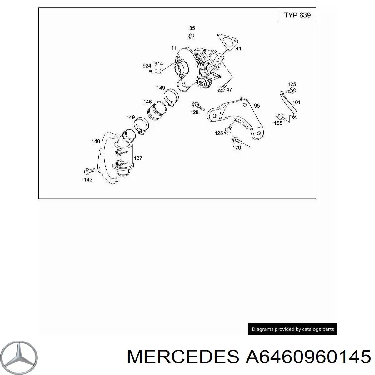 A6460960145 Mercedes 