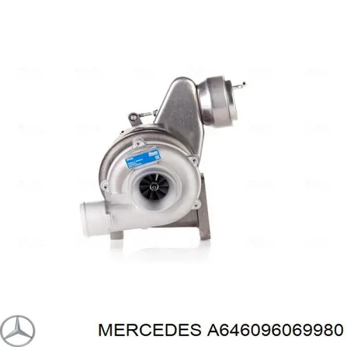 A646096069980 Mercedes турбіна