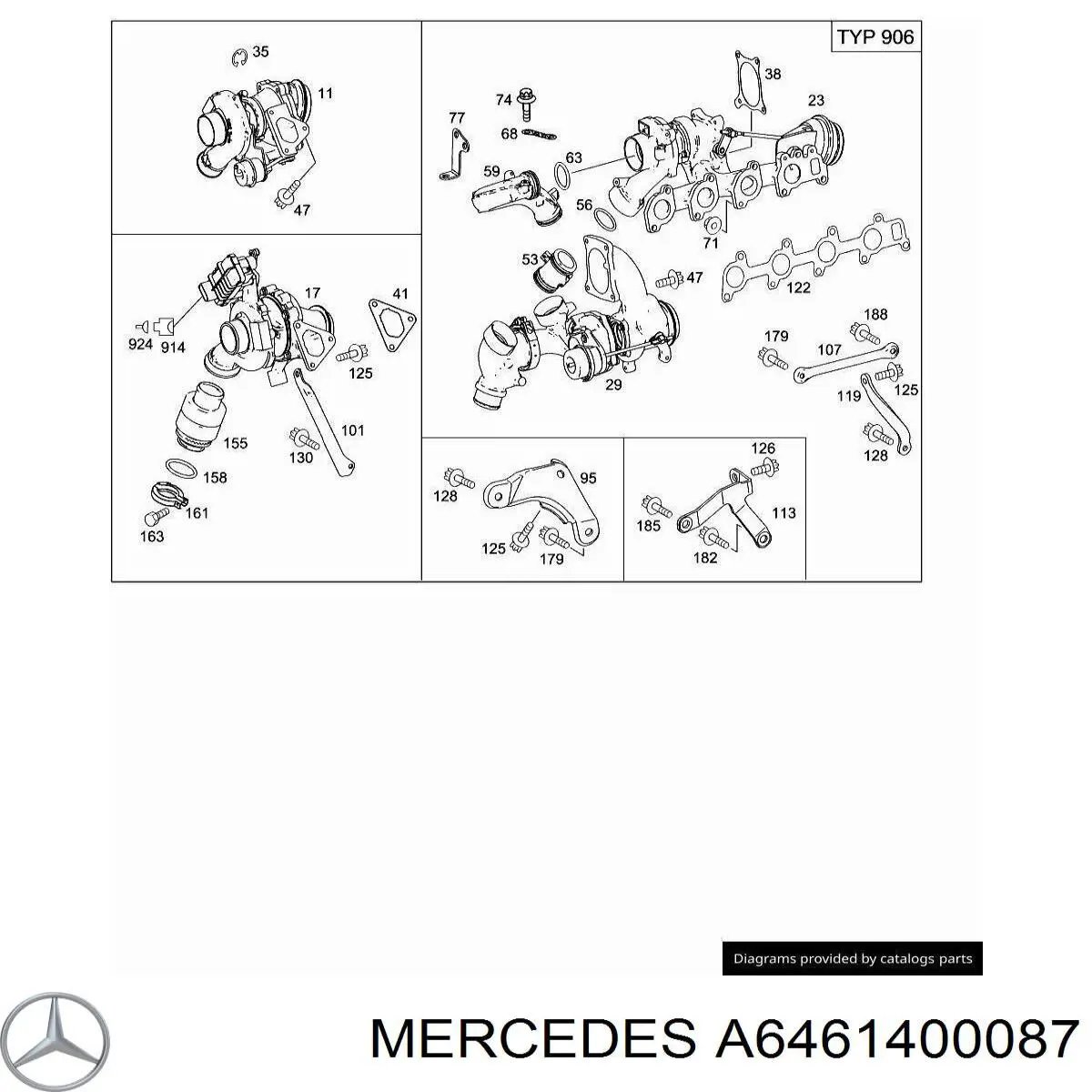 A6461400087 Mercedes 