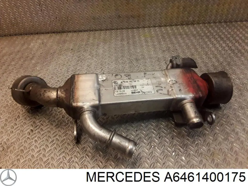 Радіатор системи EGR рециркуляції вихлопних газів Mercedes A6461400175 ціна, від 16.25 USD