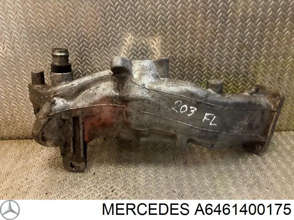 Радіатор системи EGR рециркуляції вихлопних газів Mercedes A6461400175 ціна, від 16.51 USD