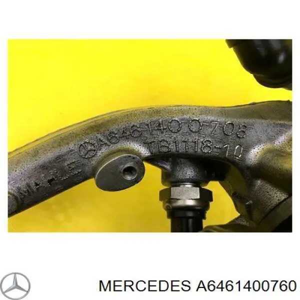 A6461400760 Mercedes клапан egr, рециркуляції газів