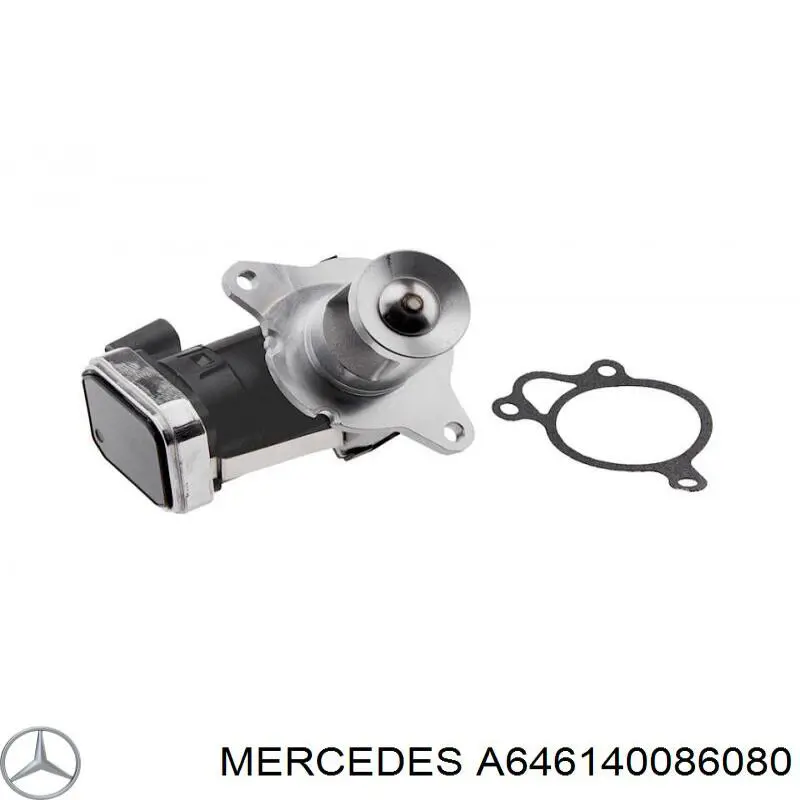 Клапан EGR Mercedes A646140086080 ціна, від 131.69 USD