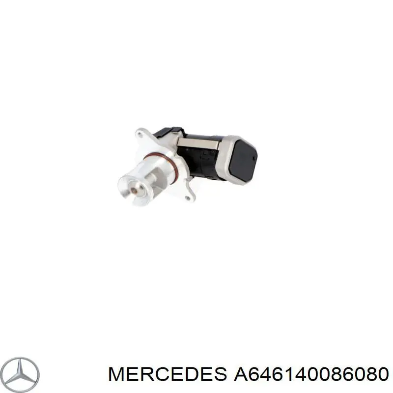 A646140086080 Mercedes клапан egr, рециркуляції газів
