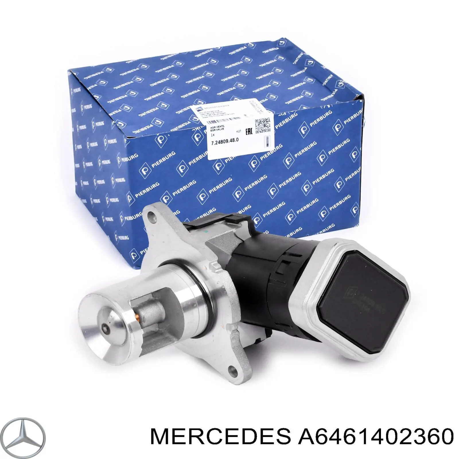A6461402360 Mercedes клапан egr, рециркуляції газів