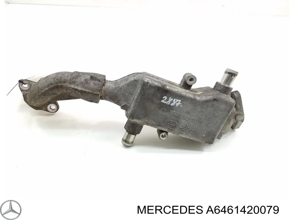 A6461420079 Mercedes Радіатор системи EGR рециркуляції вихлопних газів