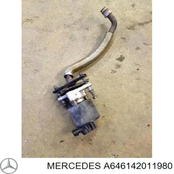 A646142011980 Mercedes Клапан рециркуляції відпрацьованих газів EGR