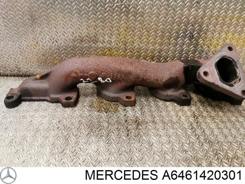 Газопроводи (колектор випускний) Mercedes A6461420301 ціна, від 7.50 USD