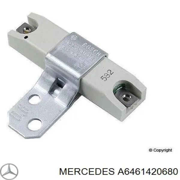 Прокладка колектора A6461420680 Mercedes