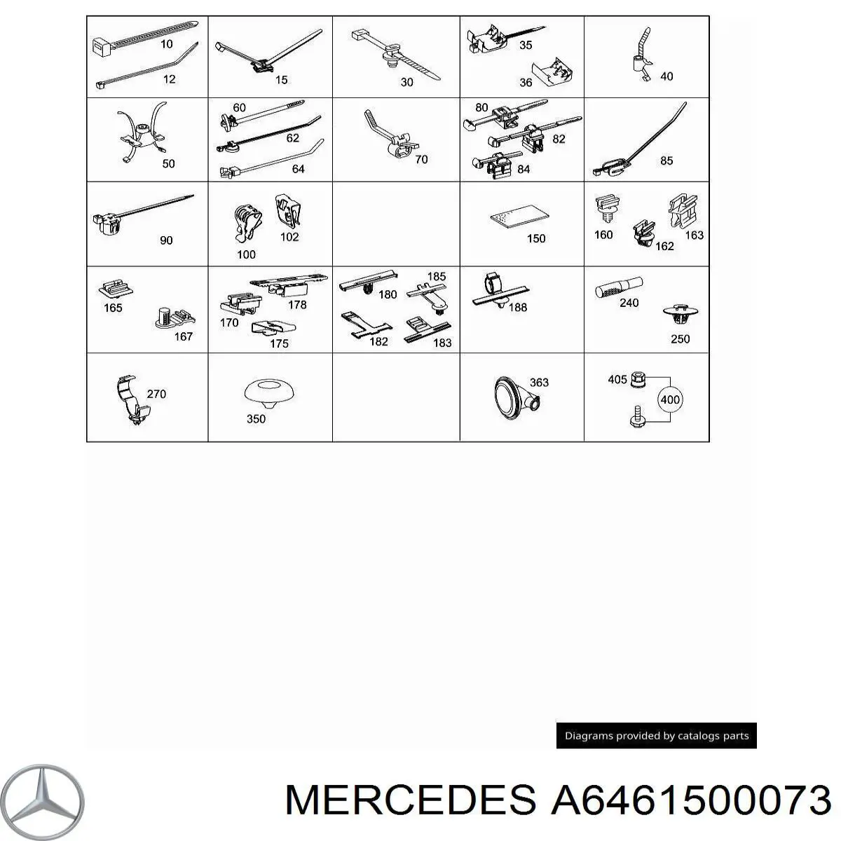 A6461500073 Mercedes 