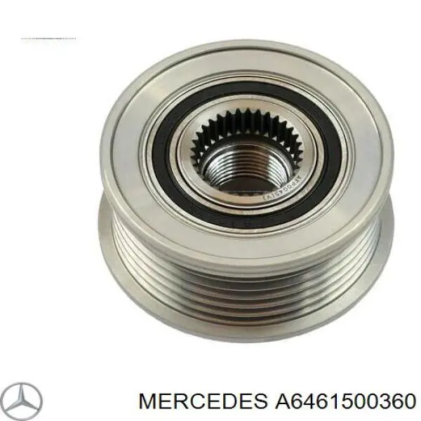 Купити A6461500360 Mercedes Шків генератора