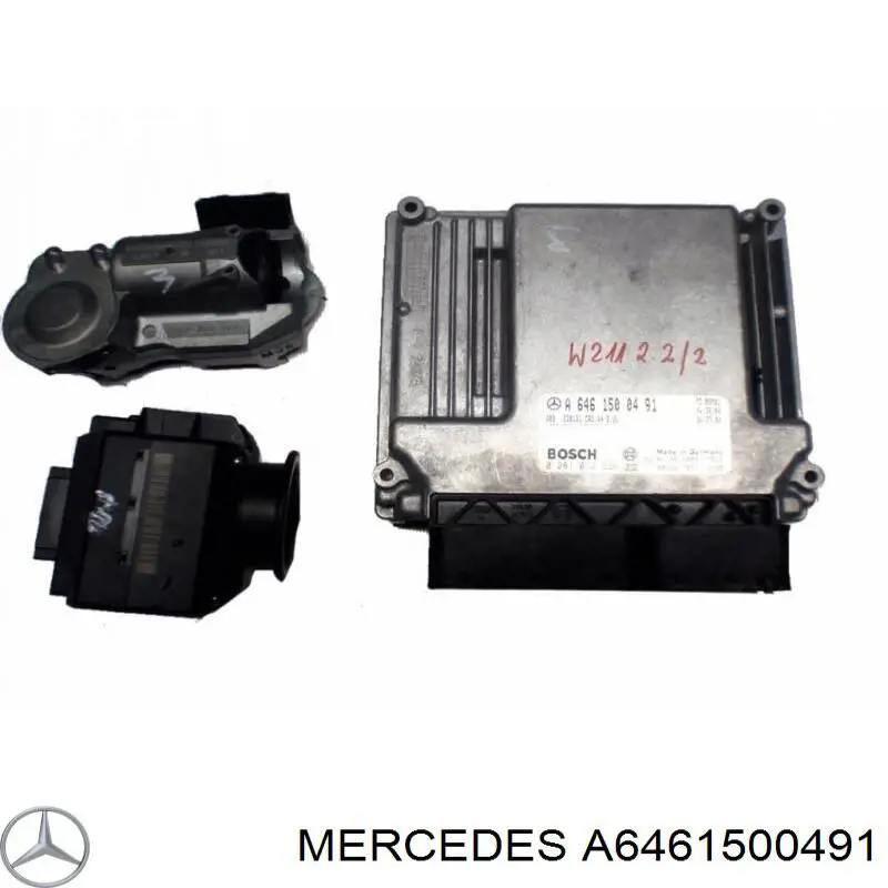 A646150049180 Mercedes модуль (блок керування (ЕБУ) двигуном)