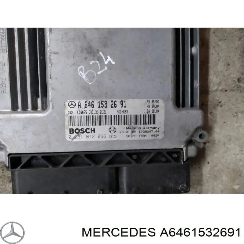 ЕБУ Mercedes A6461532691 ціна, від 90.55 USD