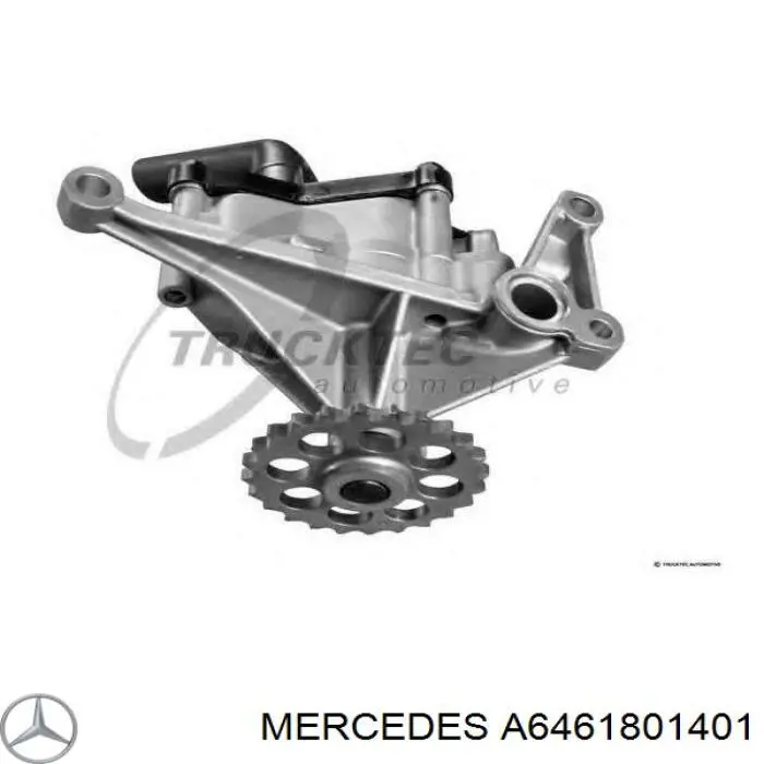 Купити A6461801401 Mercedes Насос маслозакачуючий