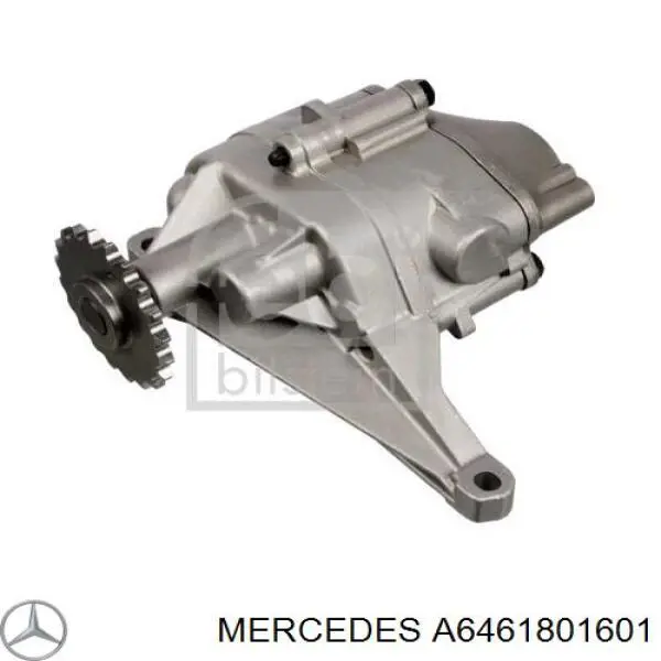 Купити A6461801601 Mercedes Насос маслозакачуючий