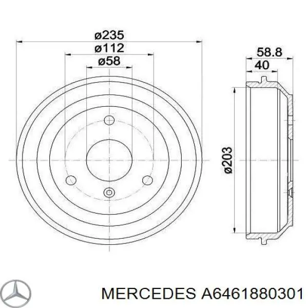 Радіатор масляний Mercedes A6461880301 ціна, від 12.67 USD