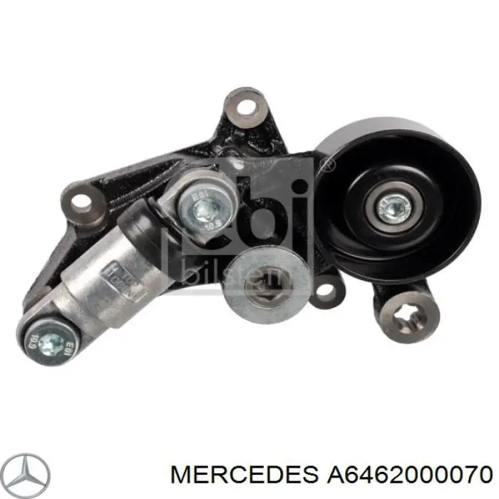 Натягувач приводного ременя Mercedes A6462000070 ціна, від 82.34 USD