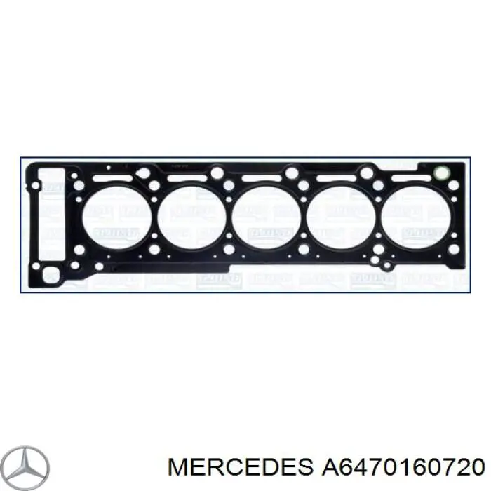 Прокладка ГБЦ Mercedes A6470160720 ціна, від 82.77 USD