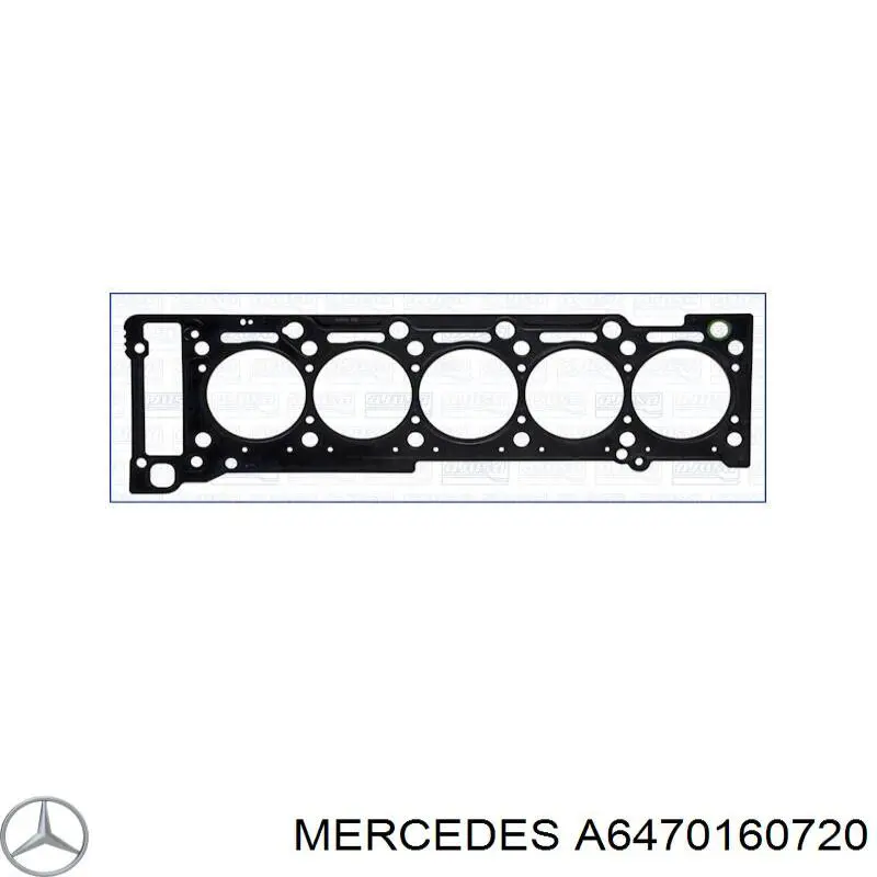 A6470160720 Mercedes прокладка головки блока циліндрів (гбц)