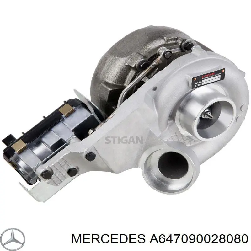A647090028080 Mercedes турбіна