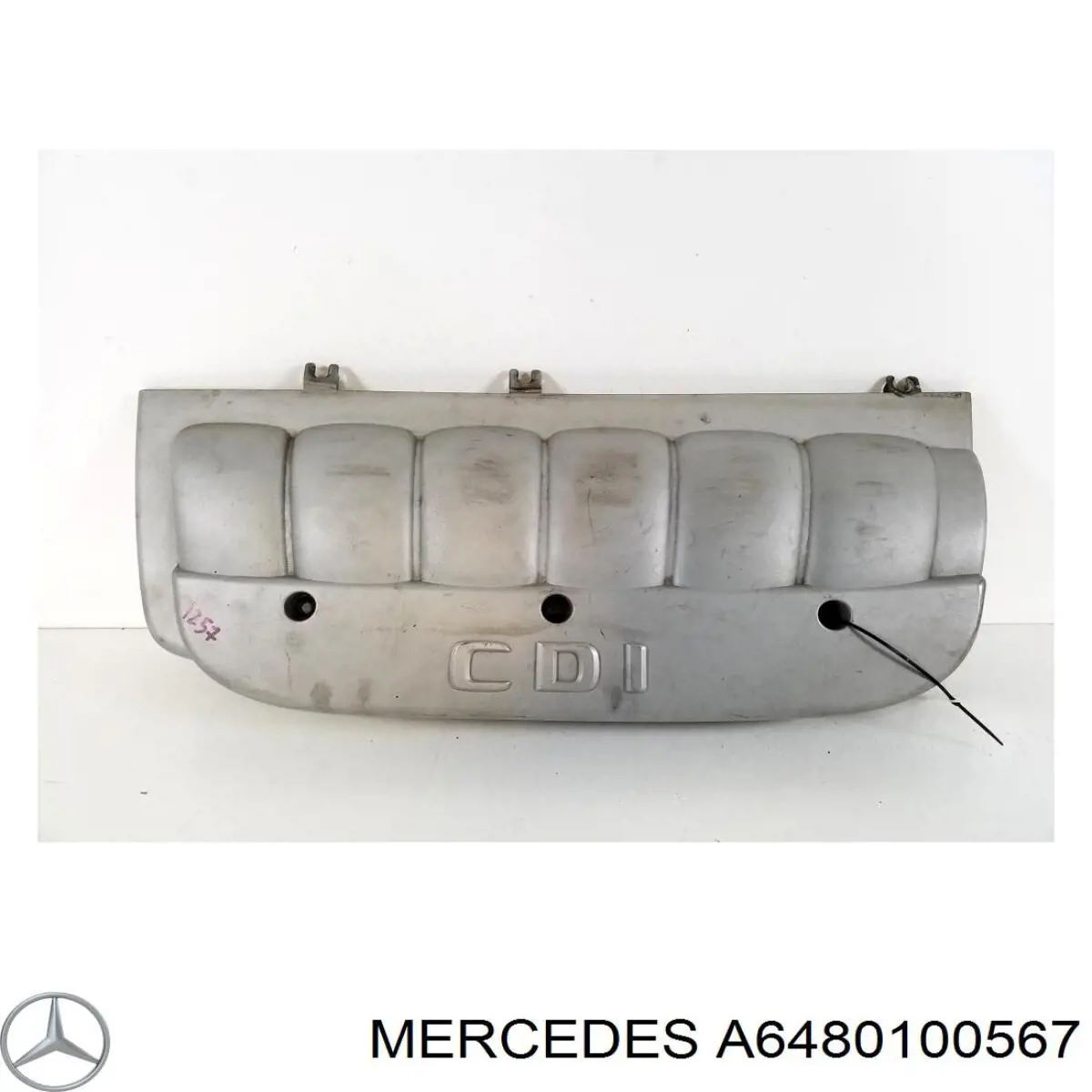 A6480100567 Mercedes Екран двигуна