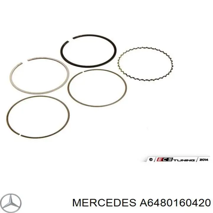 Купити A6480160420 Mercedes Прокладка ГБЦ