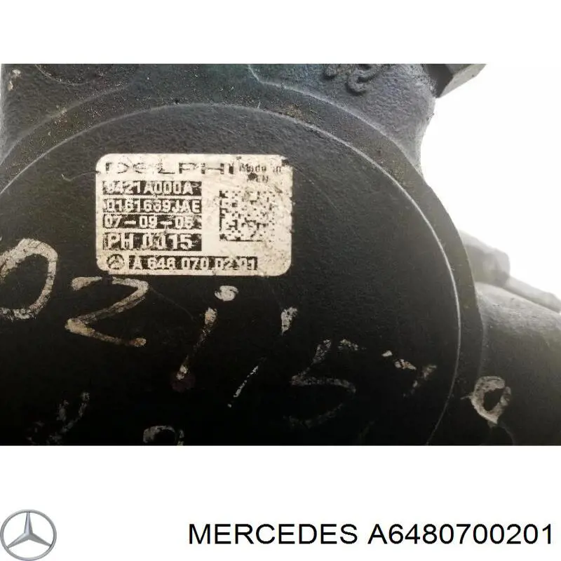 A6480700201 Mercedes насос паливний високого тиску (пнвт - DIESEL)