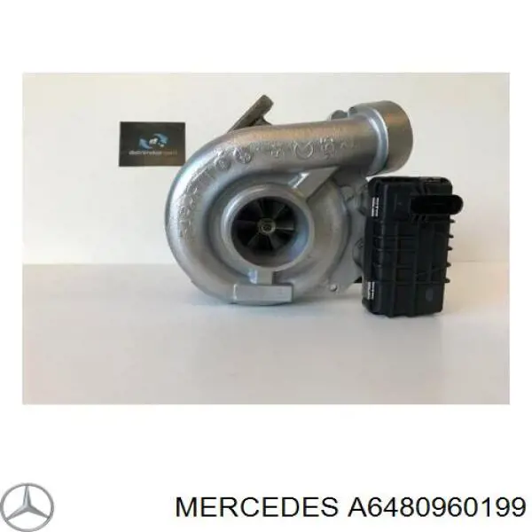 A6480960199 Mercedes турбіна