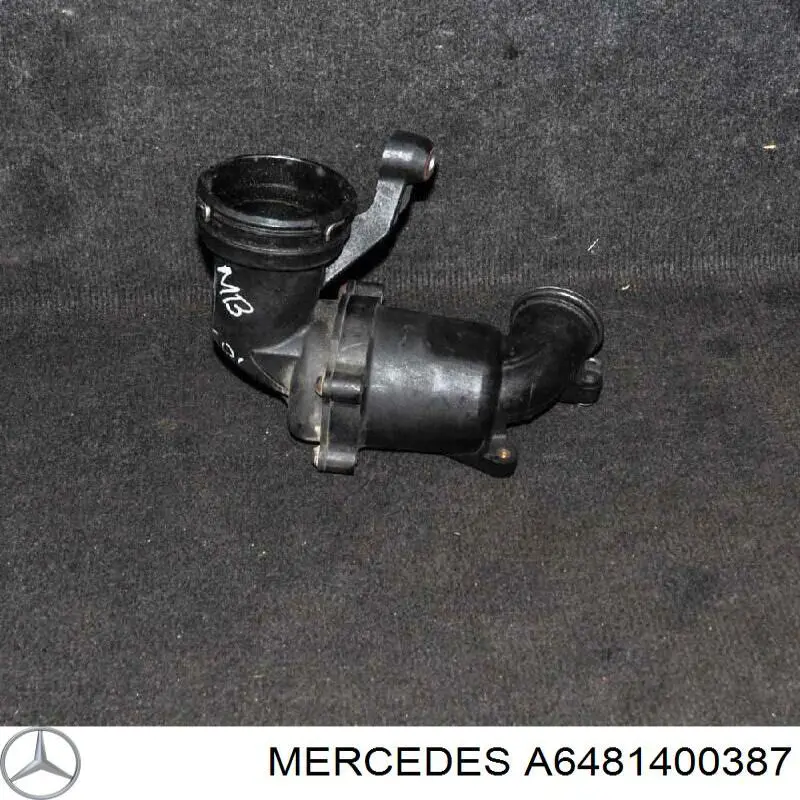 Купити A6481400387 Mercedes Шланг/патрубок интеркуллера