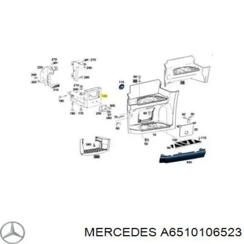A6510106523 Mercedes 
