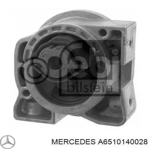 Прокладка піддону картера двигуна A6510140028 Mercedes