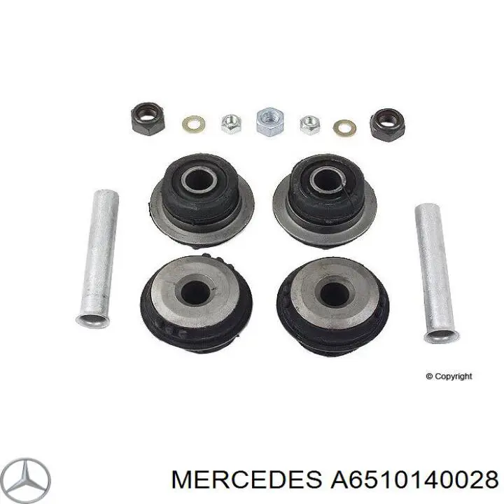 A6510140028 Mercedes прокладка піддону картера двигуна