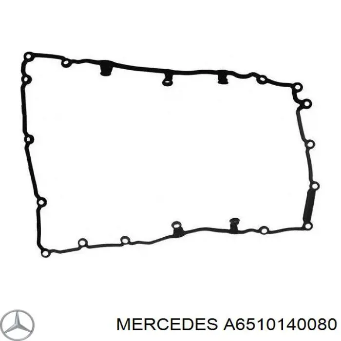 A6510140080 Mercedes прокладка піддону картера двигуна